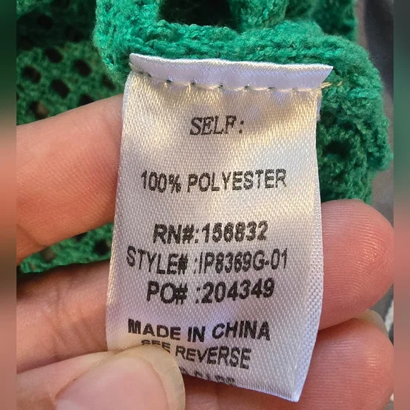 Bibi Beach Bum Cover Up Top Size Small - Picture 6 of 10